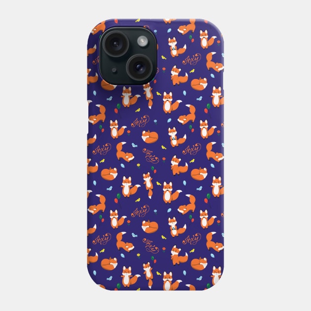 foxes Phone Case by sofyvesna