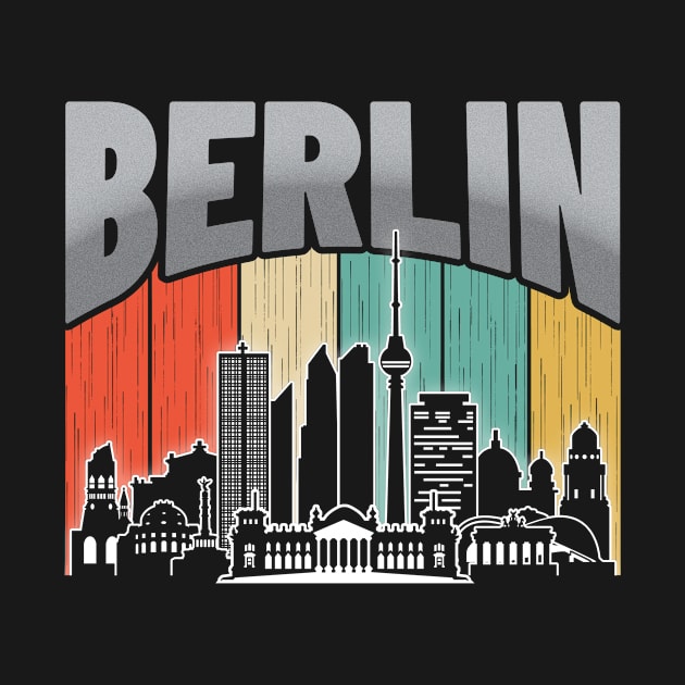 Berlin Germany by ThyShirtProject - Affiliate