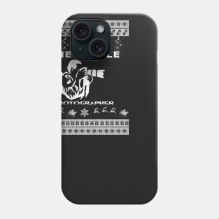 Merry Christmas Photographer Phone Case