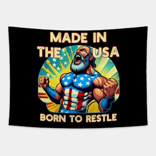 USA Wrestling Tapestry