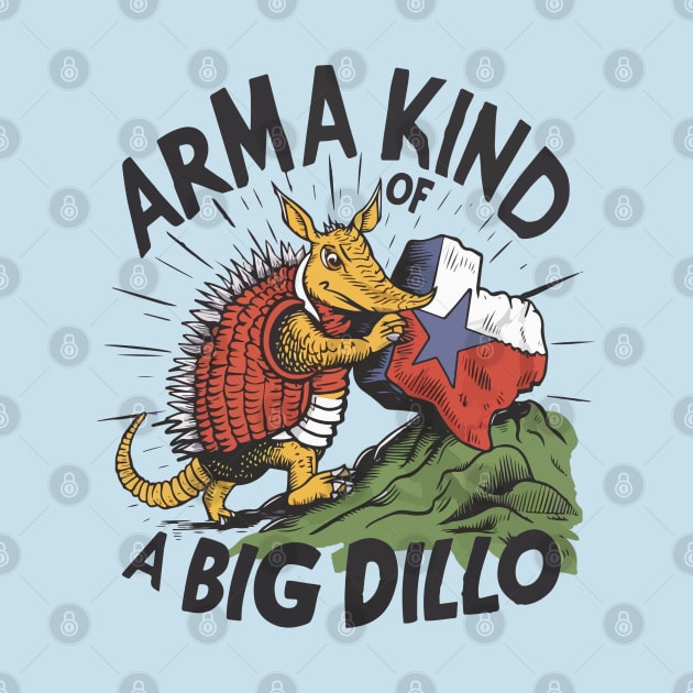 Arma Kind of a Big Dillo Armadillo by Moulezitouna