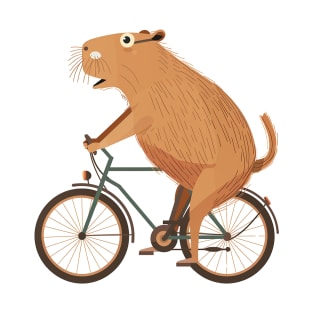 Capybara Cycling T-Shirt