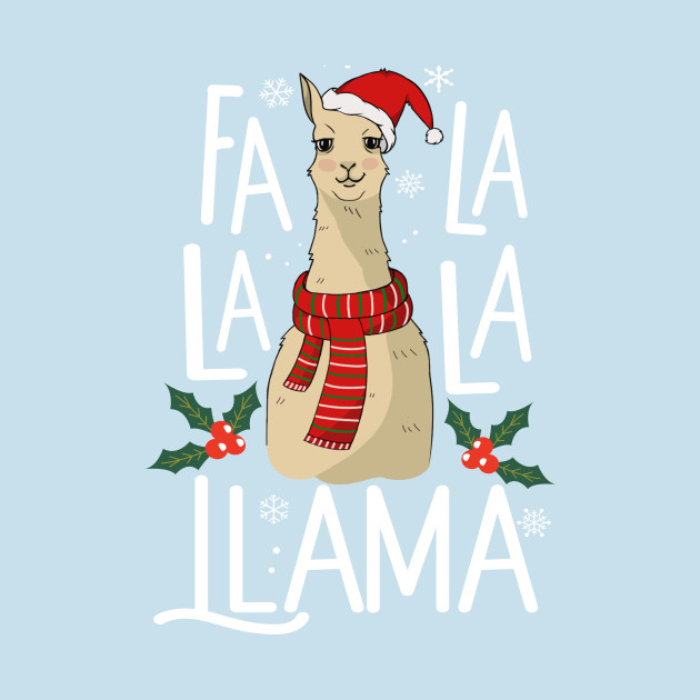 Disover Fa La La La Llama - Fa La La La Llama - T-Shirt