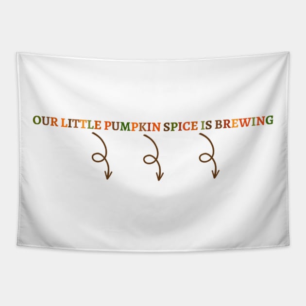 Little Pumpkin Tapestry by BellyBlossom