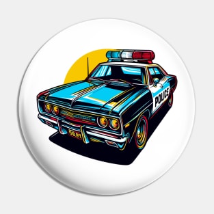 Police Car Pin