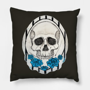 Cameo Skull Pillow