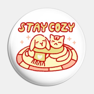 Stay Cozy v1 Pin