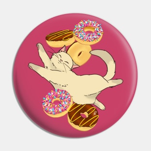 Donutcat Pin