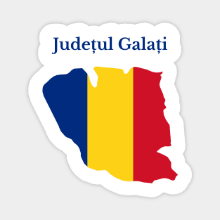 Galati County, Romania. Magnet