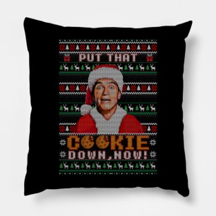 Put That Cookie Down, Now! Ugly Sweater Pillow