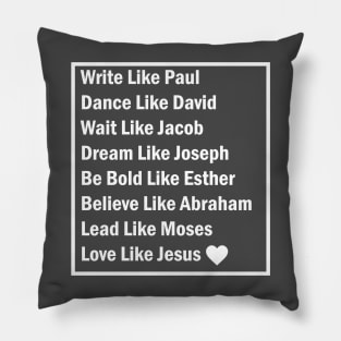 Love Like Jesus Pillow