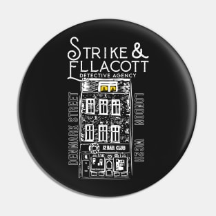 Cormoran Strike and Robin Ellacott Pin