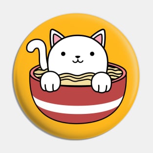 Meow-Ramen Pin