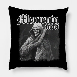 Memento mori Pillow