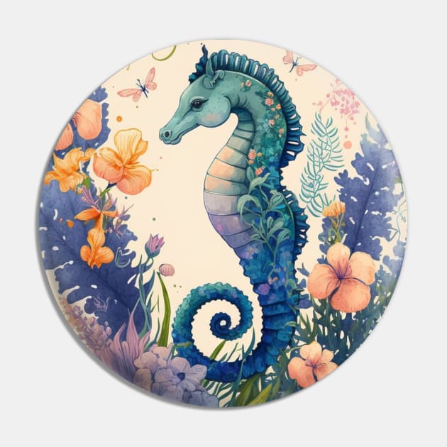 Sea Horse Pin by Zoo state of mind