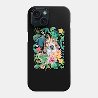 Tropical Estonian Hound Phone Case