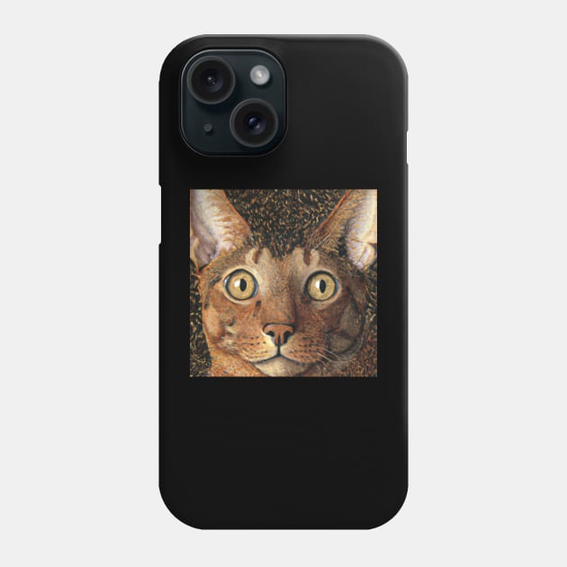 cool cat Phone Case by tearbytea