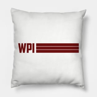WPI Retro Stripe Pillow