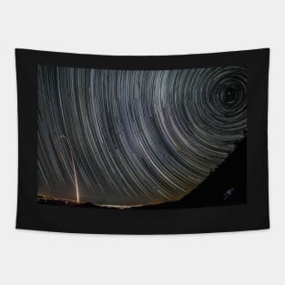 Minuteman III GT 228 Startrails Tapestry