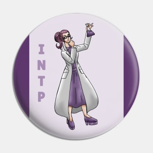 ANIME GIRL MBTI INTP Pin