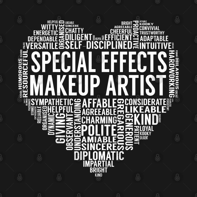 Special Effects Makeup Artist Heart by LotusTee