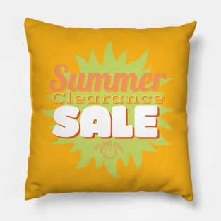 Summer Sale Tee Pillow