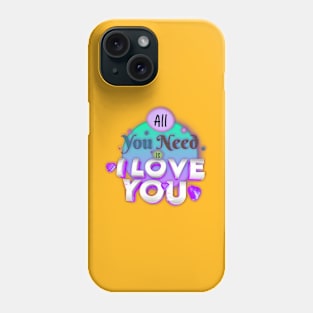 T shirt love Phone Case