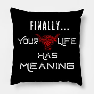 WWE Heel Rock Quote Pillow