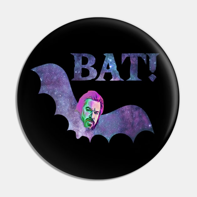 What We Do In The Shadows Bat Lazslo Pin by CreatingChaos