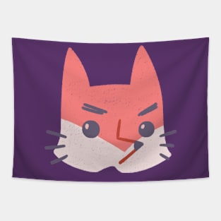 Angry Fox Tapestry