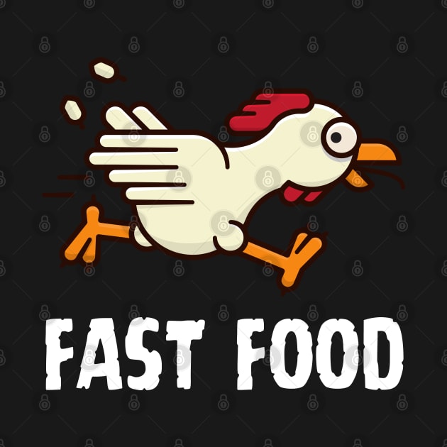 Fast Food Chicken by Owlora Studios