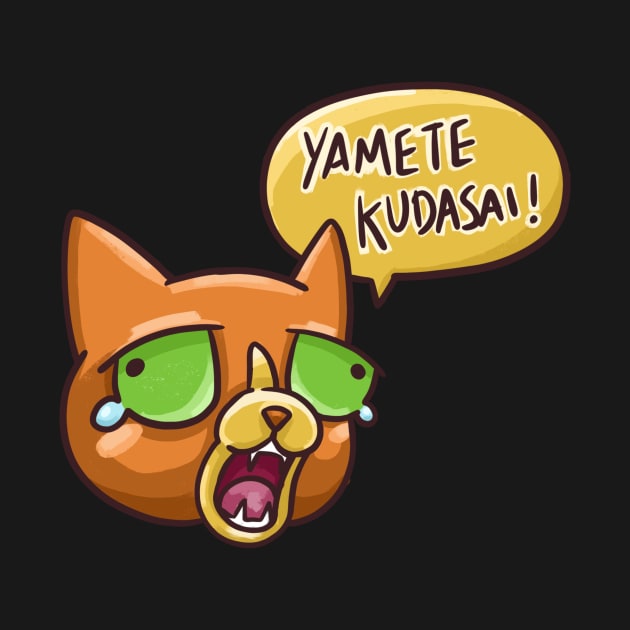 Yamete Kudasai Cat by MariaNinfa