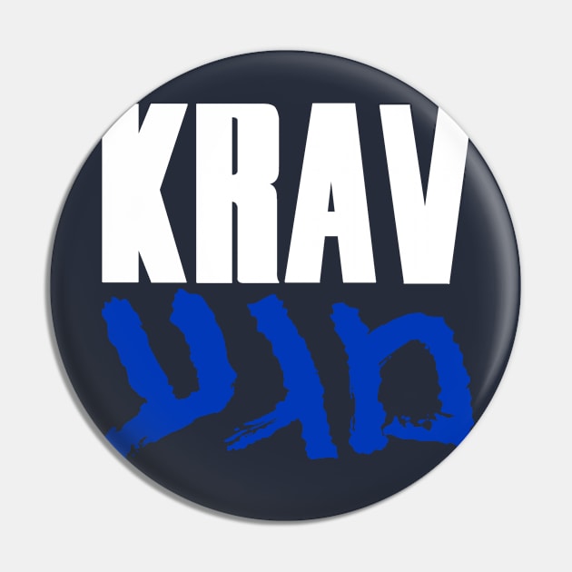 Krav Magakira - Blue v2 Pin by Phobotech