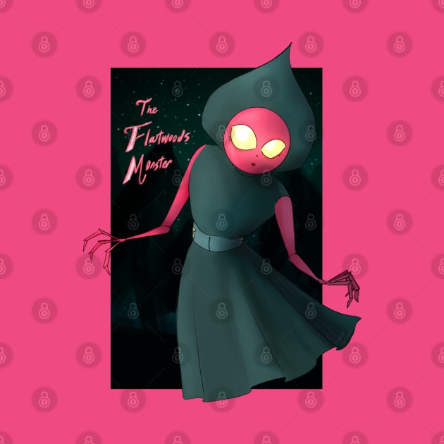 Flatwoods Monster by Viv_Does_Art_