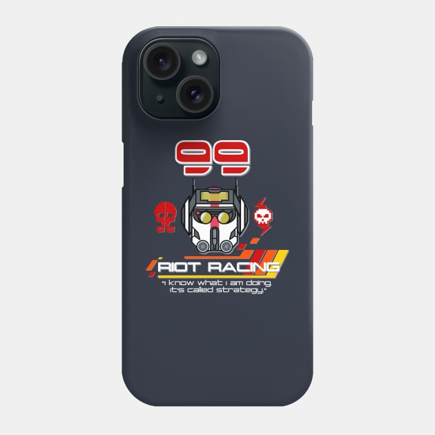 Riot Racing 2.0! Phone Case by wanderlust untapped