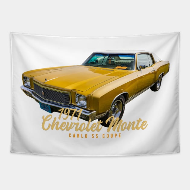 1971 Chevrolet Monte Carlo SS Coupe Tapestry by Gestalt Imagery