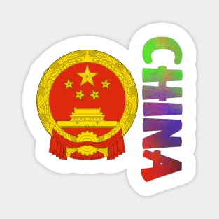 China - Chinese Coat of Arms Design Magnet