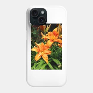 Orange daylily Phone Case