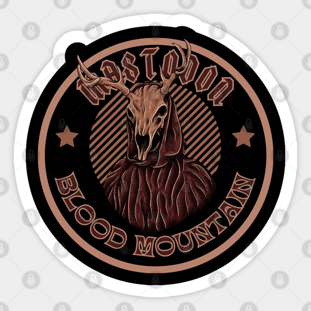 Blood Mountain // Artwork Logo Vintage in Album 80s - Mastodon ...