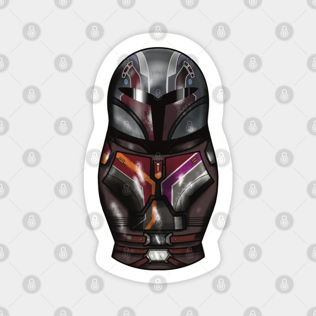 Sabine Wren Magnet by Things I doodle