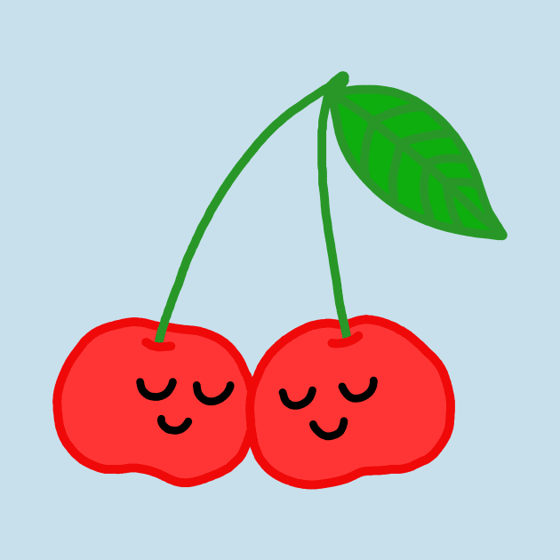 Cherries in Love by Ashleigh Green Studios