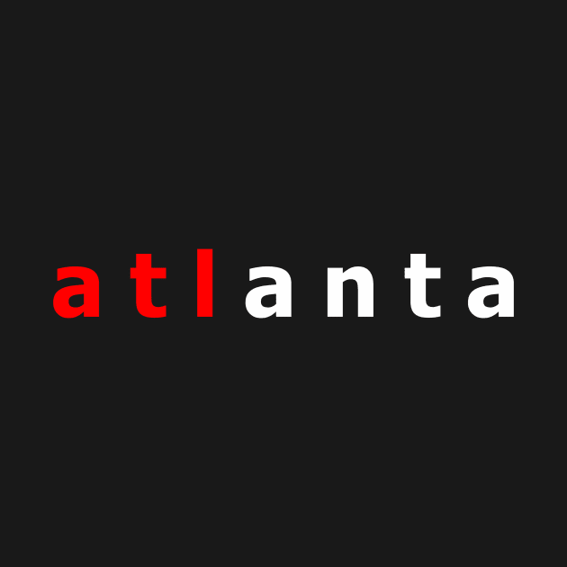 Atlanta Airport Code, ATL by Fly Buy Wear