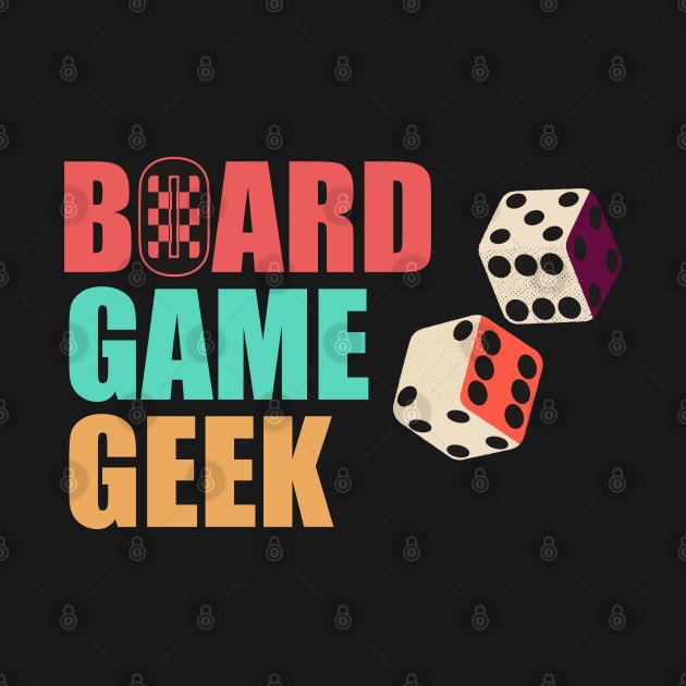 Board Game Geek by Delta V Art