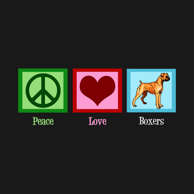 Peace Love Boxers by epiclovedesigns