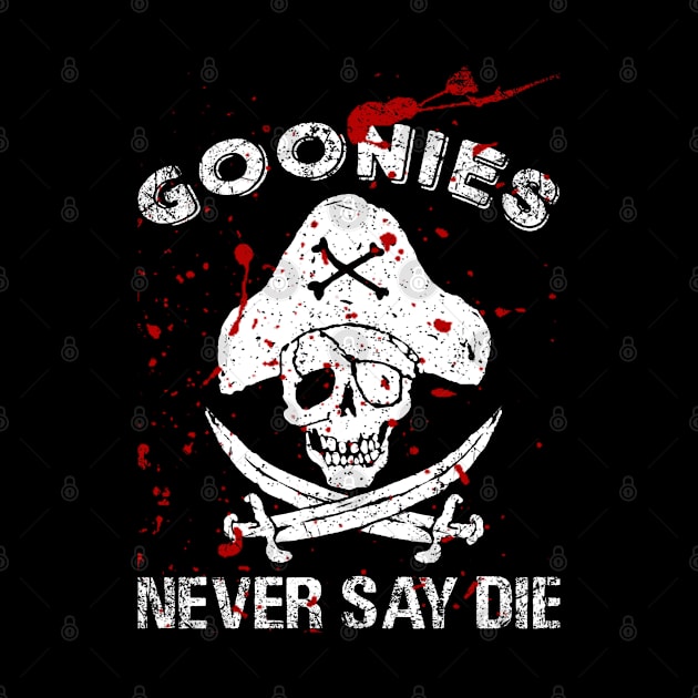 Goonies Rewind The Goonies T-Shirt - Relive the Thrills and Laughter by king's skeleton