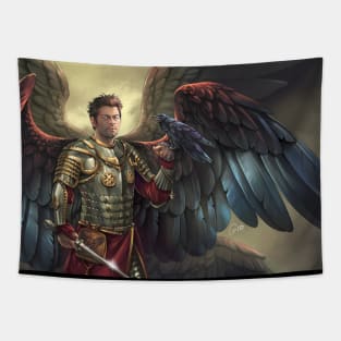 Castiel Winged Hussar - Close Tapestry