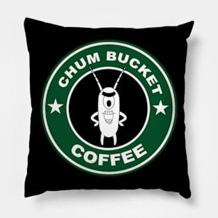 Chum Bucket Coffee Pillow