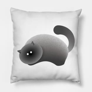 Minimalist cat design Pillow