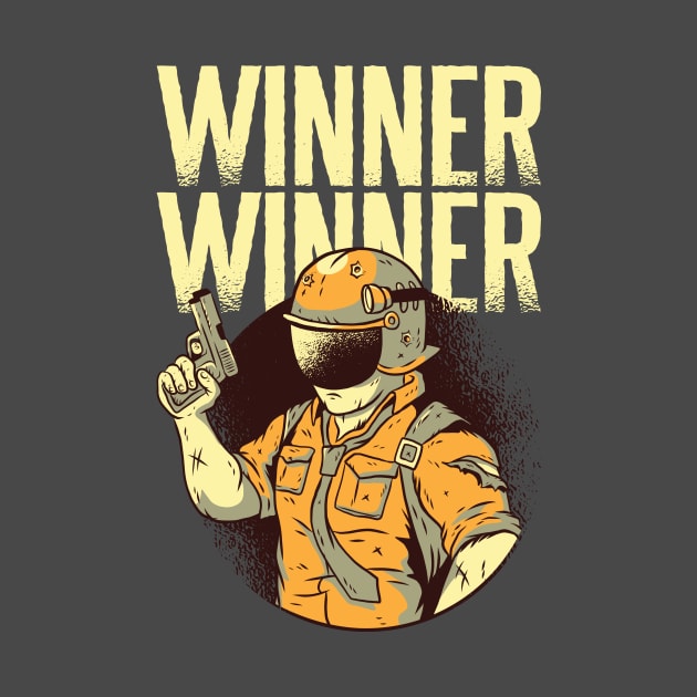 Winner Winner - Chicken Dinner - PUBG Inspired by rjzinger