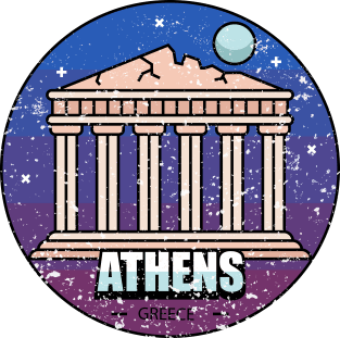 Athens Greece Magnet